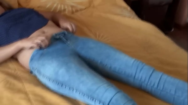 Stepmom In Jeans Masturbates Twice And I Cum In Her Big Ass  Latina Big Ass Porn