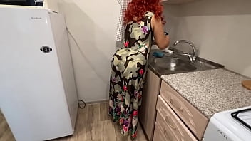 Stepmom Twists Her Big Ass And Hopes For Anal Sex With Her Son  Big Ass Tits Porn